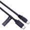 Type C to Mini USB Data Sync Charging Lead Cord Cable Compatible with MIO MiVue 618, 608,658, InCarCam 101, ARAS FHD, APEMAN, icefox FHD, JooVuu X, HP f330s, Powerlead Pdvr D009, SENWOW GS8000L