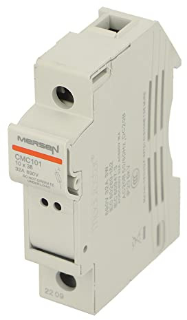 P1062705 | CMC101 | MERSEN MODULAR FUSE HOLDER, IEC, 1P, 10X38, DIN RAIL MOUNTING, IP20