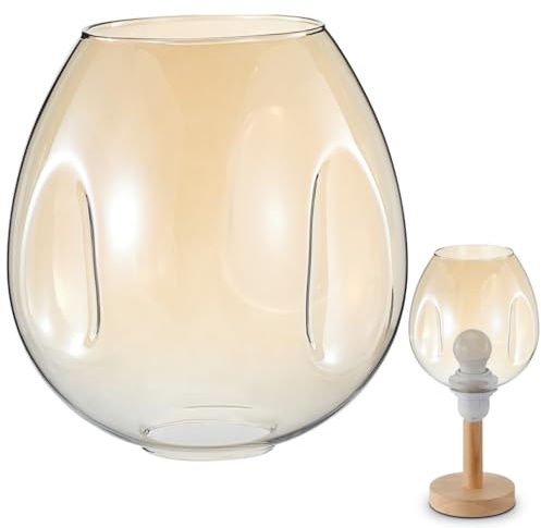 SOLUSTRE 1stk Lampenschirm Aus Glas Kugellampe Hängelampenschirm Kronleuchter Aus Glas Schreibtischzubehör Pfostenkugel Lichtabdeckung Kronleuchterschirme Dekoration Die Blase Kleines