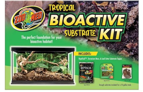 Zoo Med Tropical Bioactive Substrate Kit 10 Gallon