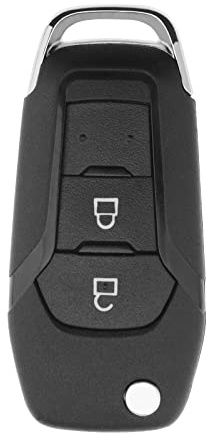 eMagTech Schlüssel-Gehäuse Klappschlüsselgehäuse mit 2 Tasten, Kompatibel mit Ranger T6 2015-2019, mit Ungeschnittener Klinge