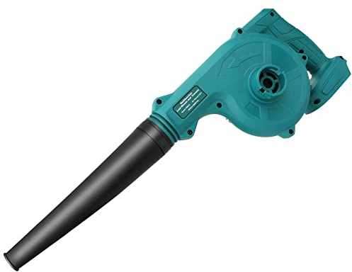 Waitley Soffiatore per batterie Makita 18V per cura prato e manutenzione giardino-Senza Batteria e Caricabatteria
