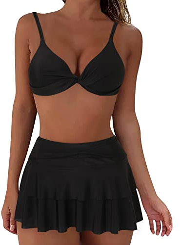 Damen Fashion Small Fresh Lattice Bikini Slim Show Thin Hot Spring Badeanzug Reitbekleidung Herren Bikini Weiß Bikini Damen High Waist GroßE GrößEn Bikini DurchbräUnend Gelb