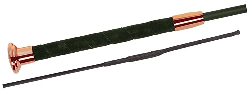 JA Horse Fleck SilkTouch Premium Reitgerte Pferd Dressur Reiten Gerte Dressurgerte Ultrasoft Griff (100 cm, Rosegold)