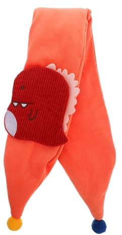 Yardenfun 1stück Dinosaurier Halstuch Für Mädchen Warmes Winter-schal Für Jungen Und Mädchen Bequemes Design Mit Dinosaurier-muster Für