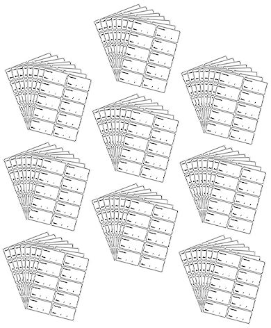 Sewroro 5bags Refrigerator Date Labels of Pantry Labels for Food Safe and Practical
