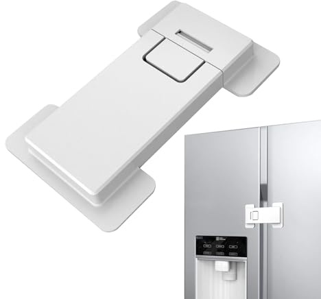 Kühlschrank-Kindersicherung,Kühlschrank-Kindersicherung,Snap Design Kühlschranktürschloss - Kindersichere Schrankschlösser ohne Bohren, multifunktionale Kühlschranktürverriegelung, starker Klebstoff f