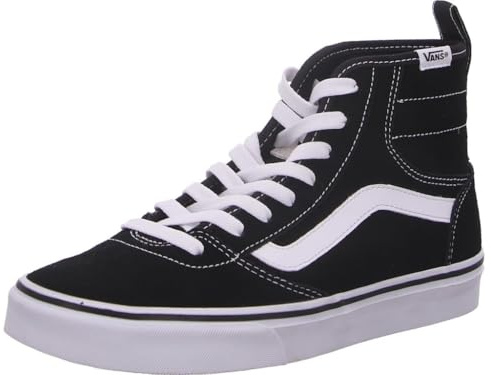 Vans Ashwood Hi Decon - Tenis para Mujer, Color Negro/Blanco, Talla 5.5 de Reino Unido, Negro y Blanco, 38.5 EU