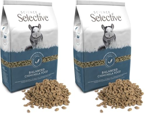 Supreme Science Selective Chinchilla Food 1.5kg (Pack of 2)