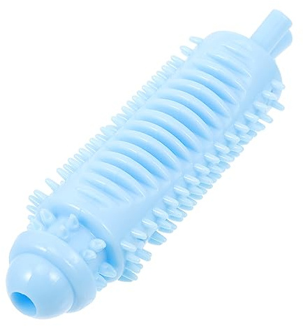 HOMOBABE 1st Pet Chew Toy Med Foderläckage Morotsformad Tuggpinne För Tandrengöring Och Matarträning Långsam Ätning För Hundar Hälsosam Matsmältning
