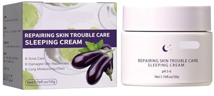 Crema Da Notte For Pelli Sensibili - Idratante, Riparatrice, Contro Acne E Imperfezioni(2PCs)