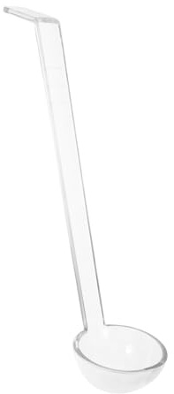 TOYANDONA Long Handle Serving Ladle Lightweight Made of Sturdy PC Plastic, and Buffet Serving Versatile Use for Catering Soup, Sauce, and Gravy Home or Commercial Kitchen