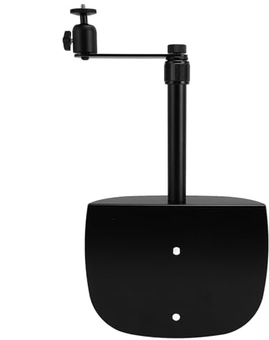 ANKROYU Universal Bed Sofa Projector Stand 360 Degree Rotatable Height Adjustable Aluminum Alloy Projector Mount Bracket with Heavy Duty Base for Bedside Sofa Headboard Home Theate