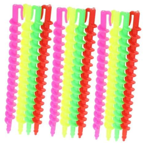 PENIKOKO Varillas Rizadoras de Pelo Espiral para Mujeres, 26 Piezas de Plástico Fuerte y Resistente, Ideales para Uso en Casa y Viajes, para Rizar y Peinar Cabello Largo