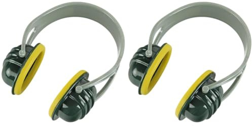 Theo Klein 8505 Bosch Casque Anti-Bruit I Ajustable I Dimensions : 6,3 cm x 17,5 cm x 16,7 cm I Jouet pour Enfants à partir de Trois Ans (Lot de 2)