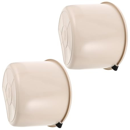 Milisten 2pcs Multifunctional Fertilizer Spreader Bucket 22lb White with Shoulder Strap, Garden Harvest Basket for Berry and Vegetable Picking, Orchard Fruit Gathering Container