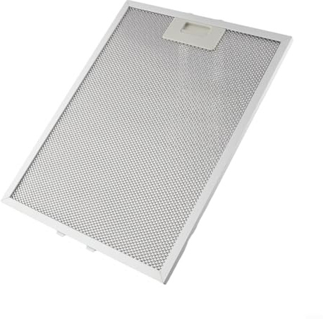 Filtro de ventilación de malla metálica de 363 x 277 x 9 mm, pantalla antigrasa de aluminio para campana extractora, sistema de circulación de aire de cocina