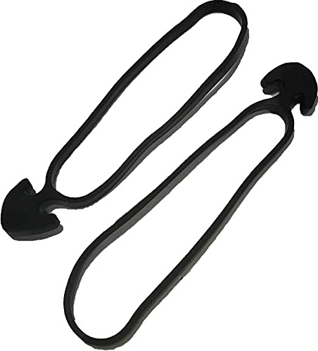 Todocultivo Caoutchouc d'ancrage élastique n° 12 extra pour tutorer (2 000 unités). Caoutchouc EPDM renforcé (élasticité et durée maximales)