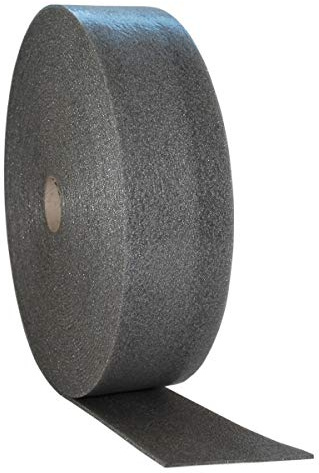 Rigips 5200483272 Trockenbau PE, einseitig selbstklebend 30lfm Anschlussdichtung, 95 mm, Grau