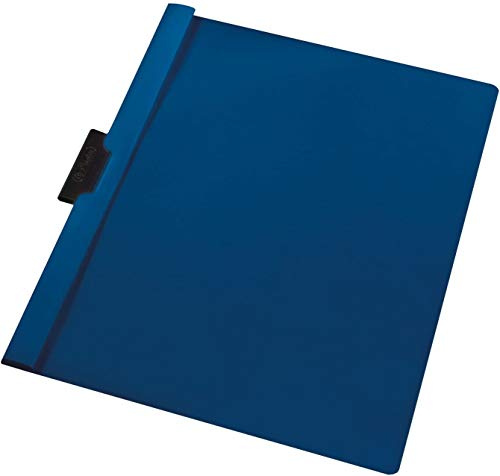 indigo® Klemmmappe, A4, 30 Blatt, Blau, 10 Stück