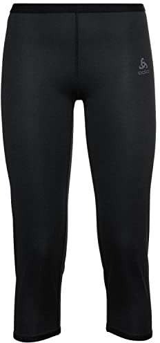 Odlo Damen Funktionsunterwäsche 3/4 Hose Active F-Dry Light ECO, Black, L