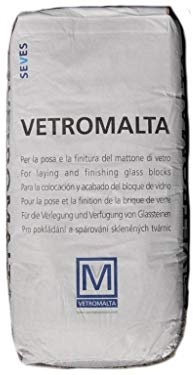 SEVES GLASSBLOCK Vetromalta 2in1 Mortar & Grout 25kg (White)