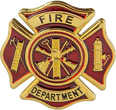 Fire Department Feuerwehr Metallabzeichen-Emblem Einzigartige Geprägte Designs Herren Kilt Pin Kiltnadel Brosche Feuer Zubehör