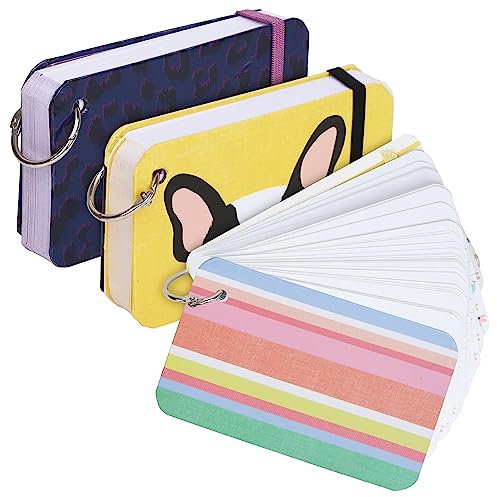 Manaloom 3x5 Inch Lined Ruled Index Cards, Style D, 75 Sheets - 3 Pack