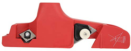 15 to 45° Chamfer Design Plastic Edge Trimmer Chamfer Tool 9.5 to 15mm Range Adjustable Planer Edge Trimming Edge Sealing Device Deburring Tool