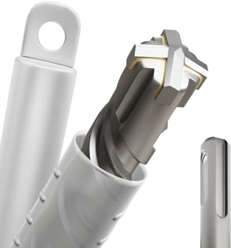 ZENIX Punta per trapano SDS Plus, 30 x 310 mm, professionale, con 4 tagli, ideale per pietra, pietra naturale, muri di mattoni e cemento armato