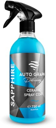AUTO GRAPH Revêtement Céramique en Spray SAPHIR 750 ml, brillance et protection instantanée