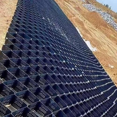 Rejillas de pavimento de panal – Estabilizador de grava de 2 pulgadas para entradas y estacionamientos | Rejilla de suelo de panal de abeja de 1 a 10 m para camiones ligeros y soluciones de control de