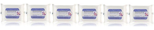 Feminine Intimate Hygiene Soft & Gentle Soap Free Wipes SIX PACK
