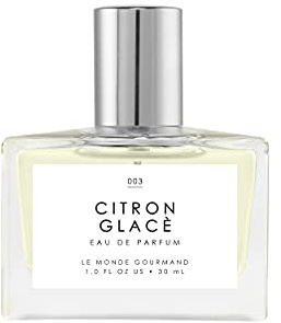 Le Monde Gourmand Citron Glacé Eau de Parfum Spray Perfume for Women, Lemon, Jasmine & Rock Sugar Scent, Vegan & Cruelty Free, 1 fl oz (30 ml)