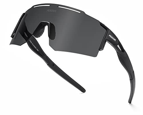 GoHZQ Polarised Sports Sunglasses for Men Women with TR90 Superlight Frame | UV400 Protection, Polarized Cycling Sunglasses, for Driving, Fishing, and Biking