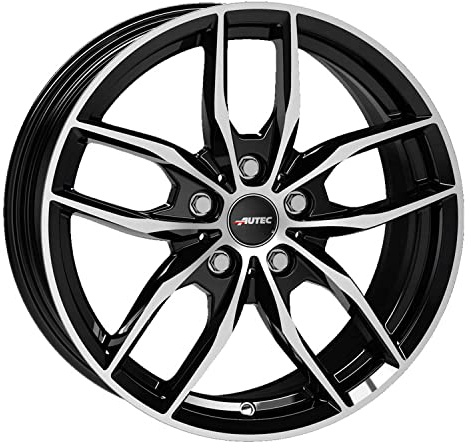 Autec BAVARIS Felge 7.5x18 ET25 5x112 Schwarz poliert Alu Rad BMW 2er 5 3 4 X4 X3