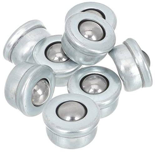 Ruote per ruote autoadesive, piccole ruote, 8 Pezzi Rotelle Universali for Sedia da Ufficio Rotelle Girevoli con Cuscinetto a Sfere Contenitori di Stoccaggio con Ruote Rulli for Apparecchiature con Ro