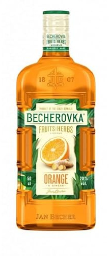 Becherovka Orange and Ginger - Licor de hierbas - 500ml