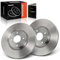 Frankberg 2x Bremsscheiben Vorderachse Links Rechts Kompatibel mit Ecosport 1.0L 2017-2023 Bremsscheibensatz Ecosport 1.5L 2015-2023 Replace# 2147409