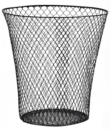 ABOOFAN Corbeille À Papier En Fil Métallique Panier À Linge En Fonte Panier De Rangement Portable Pour La Maison