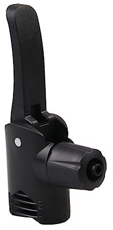 HONMEET 3 Stück Fahrradpumpenadapter Amerikanisch Zu Britisch Doppelkopf Luftpumpenadapter Aus Robustem Kunststoff Schwarz Kompatibel Mit Reifenfüllern Tragbar Für Fahrrad Motorrad Auto