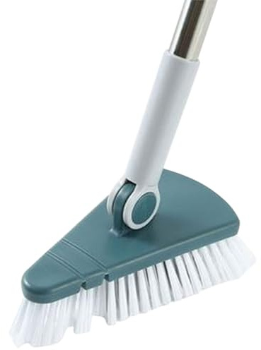Generisch Elektriker Werkzeugkoffer Schrubber-Reinigungsbürste, Badewanne, Fliesenreiniger, Schrubberbürste mit 91,4 cm langem, Scheuerbürste für Badezimmer, Dusche, Badewanne, Wand, (Blue, One Size)