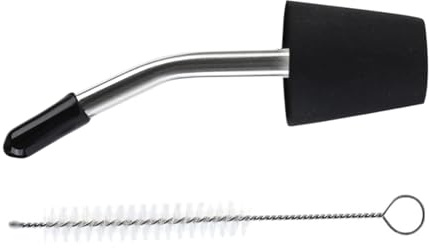 Bec Verseur pour Cafetière | Becs Verseurs Résistants À La Chaleur Avec Brosse De Nettoyage,Accessoire Réutilisable pour Bouilloire Maison Cafés Restaurants Bars