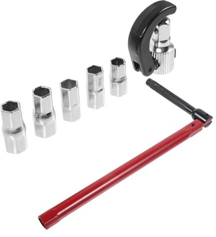 NUOBESTY Llave Inglesa Ajustable Para Fontanería Kit De Herramientas De Plomería Para Cocina y Baño