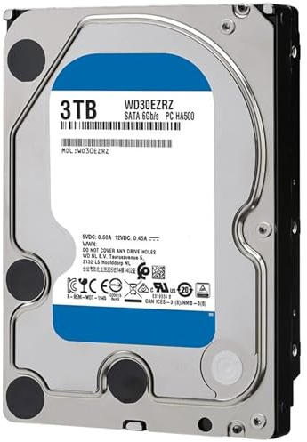 YJCEBGPED HDD 3TB PC Disco rigido integrato WD30EZRZ CMR/PMR 3T Disco rigido Computer desktop Registrazione magnetica perpendicolare