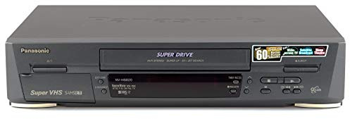 Panasonic NV-HS 820 4 S-VHS Video-Player, Schwarz