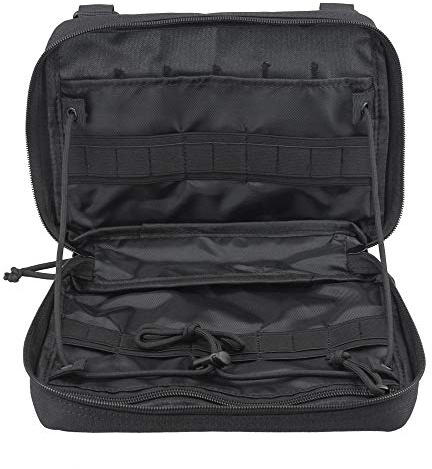 WYNEX Pochette Tactique Poche Molle Admin d'Outils Militaire Poche Supplémentaire pour Sac à Dos Randonnée Sacoche Ceinture à Outils Tactique Pochette de Rangement pour Sport en Plein Air, Nylon 1000D
