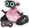 GILOBABY Roboter Kinder, Ferngesteuerter Roboter Spielzeug, RC Robot mit LED-Augen und Musik, Kinderspielzeug Geschenk für Mädchen Geburtstag ab 3 Jahre (Rosa)