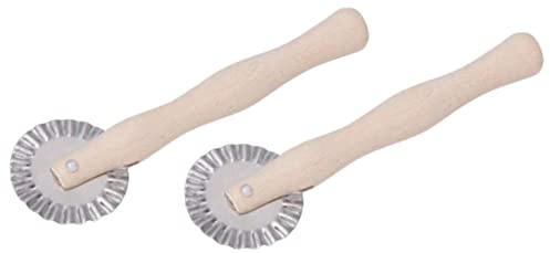 teemando® 2 x rueda de corte ondulada de 17 cm