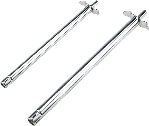 GK Global Kitchen Extra Long Piezo Gas Lighter Electric Gas Cooker Hob Lighter Long Reach Gas BBQ Oven Stove Fireplace Electric Lighter Piezo Igniter (48cm (18 Inch)), Silver